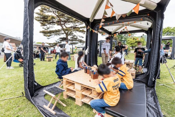 「サステナブル」がテーマの屋外イベントでの事例