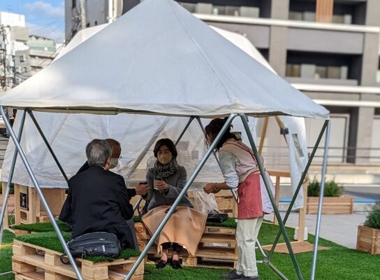 道路空間活用の実証実験イベント事例