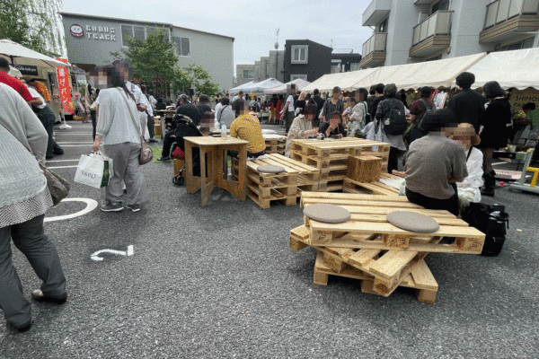 複合施設の屋外イベント事例